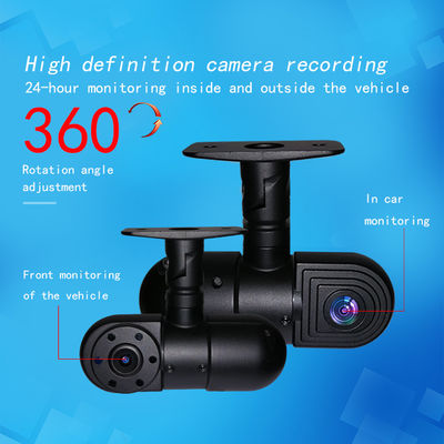 AHD Dual Car Camera High Definition CMOS Car Camera Dalam Dan Luar