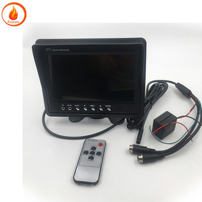 AHD 7 Inch Android Car Headrest Monitor Tampilan 24V Reverse Image