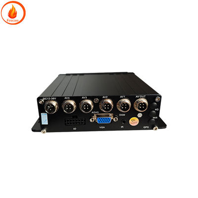 4 Way Car DVR Sistem Pemantauan Mobil DVR Kamera Depan Dan Belakang