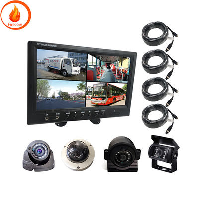 12v - 24v Kembali Kamera Tampilan Monitor 7 Inci Mobil dipasang Kamera