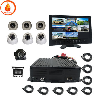 Sistem pemantauan kamera kendaraan khusus HDMI 4 Way Car Video Recorder