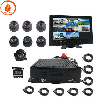 Sistem pemantauan kamera kendaraan khusus HDMI 4 Way Car Video Recorder
