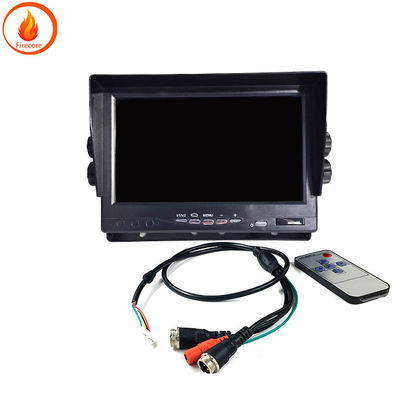 AHD 7 Inch Car Rear View Monitor Bahan ABS Tingkat Waterproof IP68