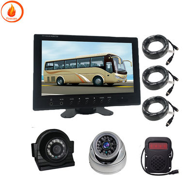 Mobil 7 Inch Kembali Kamera Monitor Sistem CVBS / AHD Input Signal