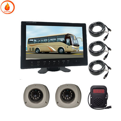 Mobil 7 Inch Kembali Kamera Monitor Sistem CVBS / AHD Input Signal