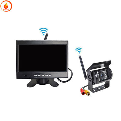 24V Kendaraan 4G WIFI Kamera Pemantauan Night Vision 7 Inch Display
