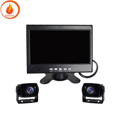Sistem pemantauan kamera kendaraan 24V AHD Reverse Car 7 Inch Display