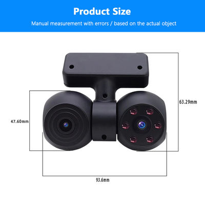 3.6mm Lens Angle Mobil Rear View Camera System dengan 1920x1080 Pixel Efektif