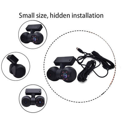 Paten Desain HP 1080P Mini Dash Cam Kamera Dual Tersembunyi Untuk Mobil Fisheye