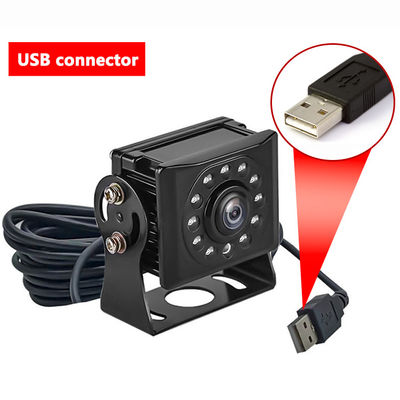 Kamera pengawasan mobil Night Vision dengan 1920x1080 Pixel Efektif IP68 Waterproof