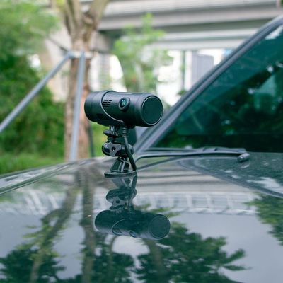 2MP 4G WIFI Remote Monitor Mini Dual Dashboard Camera DVR untuk Sepeda Motor dengan GPS ADAS DMS BSD