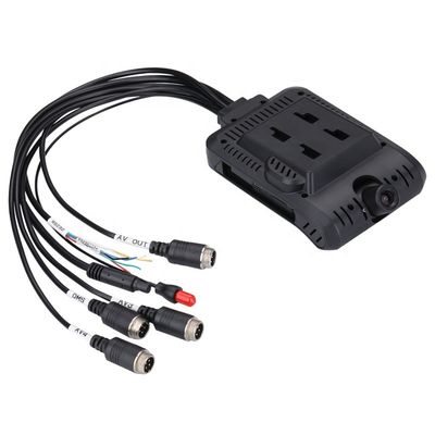 4CH CCTV AI GPS Dash Cam Mobile DVR Sistem Kamera untuk Bus Taxi 512G TF Card ADAS DSM 4G GPS