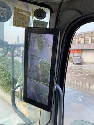 1080P Dual Lens DVR 12.3inch View Electronic Reverse Mirror Split View Ganti Bus Di Luar Cermin