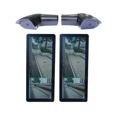 1080P Dual Lens DVR 12.3inch View Electronic Reverse Mirror Split View Ganti Bus Di Luar Cermin