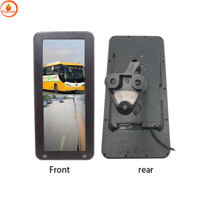 1080P Dual Lens DVR 12.3inch View Electronic Reverse Mirror Split View Ganti Bus Di Luar Cermin
