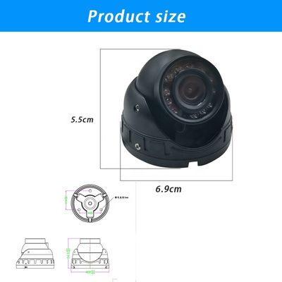 Universal 2MP AHD1080P 360 Degree View Camera Bus Kamera Sistem Pengawasan 12V Night Vision Waterproof