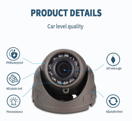720P / 1080P Waterproof CCTV Kamera Dengan Night Vision Dan Top Starlight