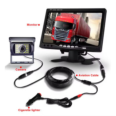 Universal 12V Dash Cam Maxi Truck Back-up Camera Dengan Dibangun Dalam 18 IR LED Untuk Bantuan Malam